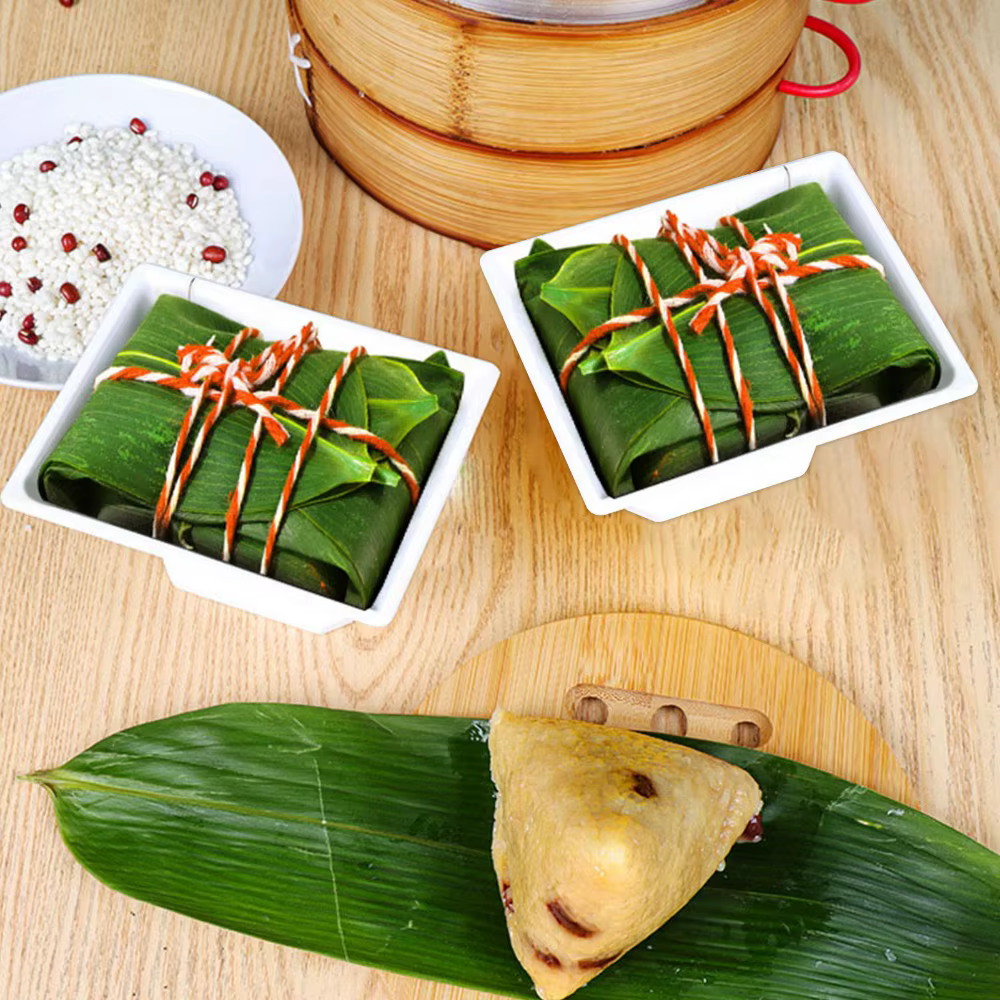 Practical Plastic Zongzi Mold Triangular Square