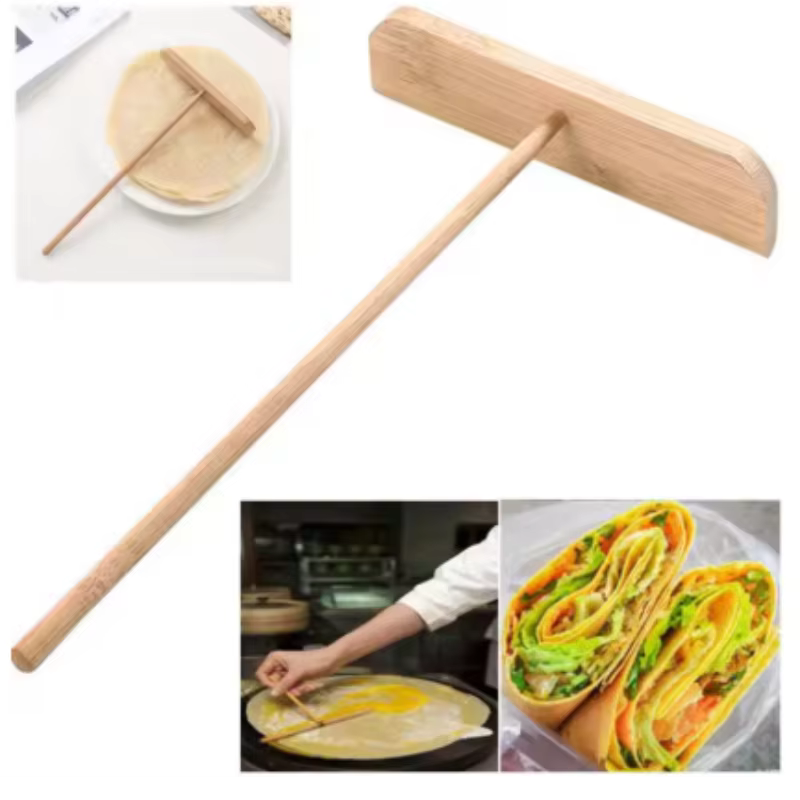 Crêpière pratique en forme de T