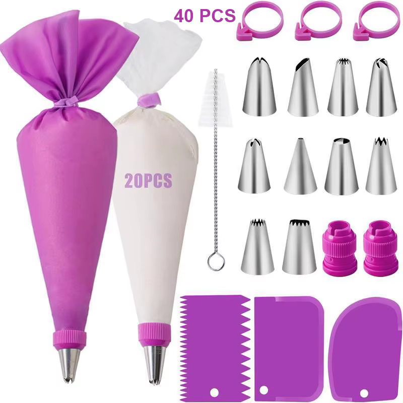 Poches à douille et embouts en silicone