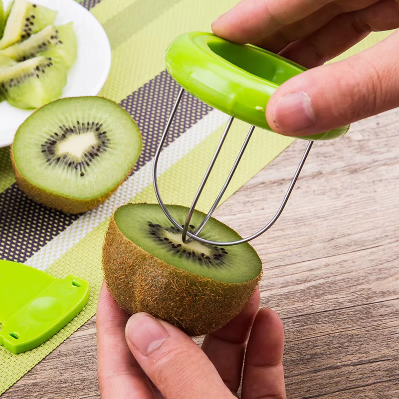 Coupe Kiwi détachable, éplucheur de fruits créatif