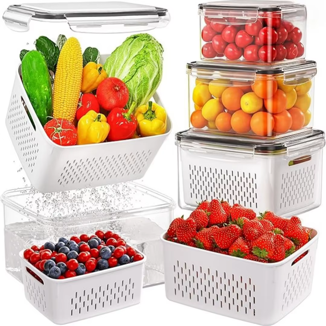 Conteneurs de stockage de fruits pour réfrigérateur