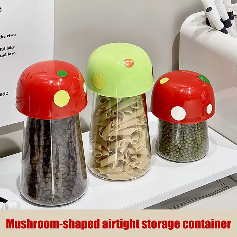 Nouveau pot de stockage de champignons Simple