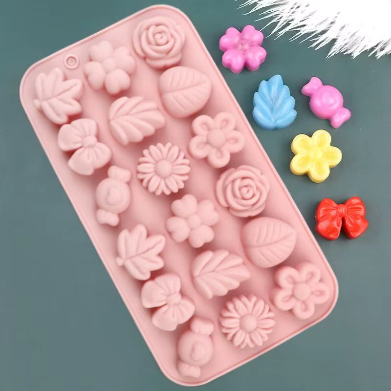 Moule en silicone 3D à 18 cavités