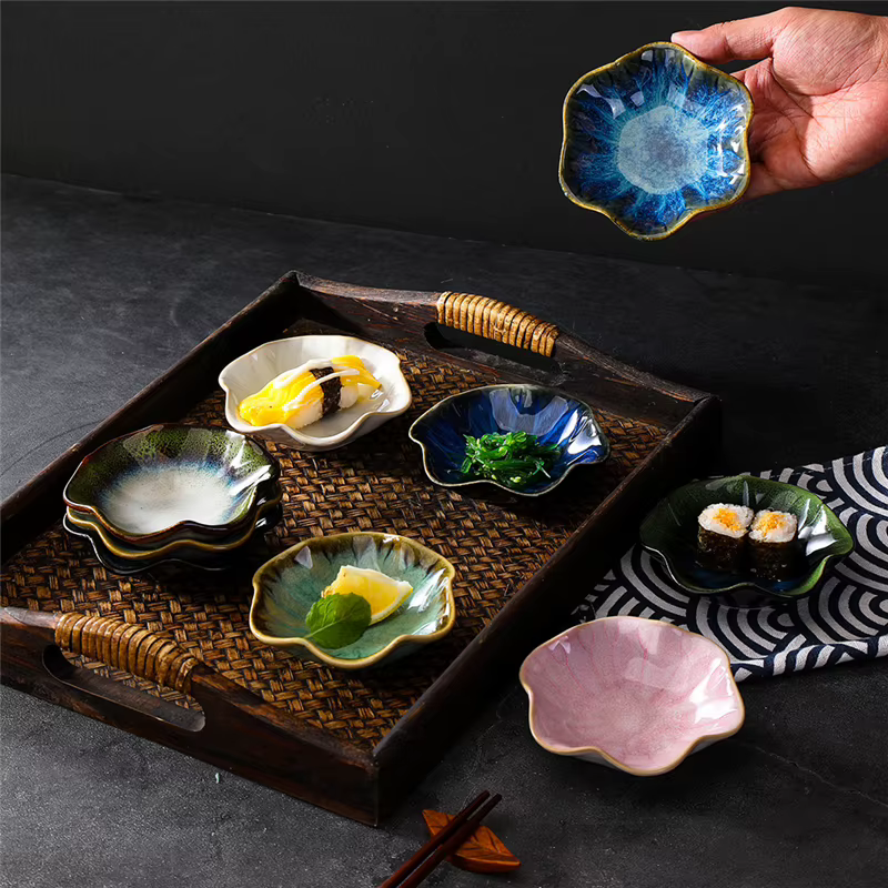 Plat à Sauce en céramique de beauté