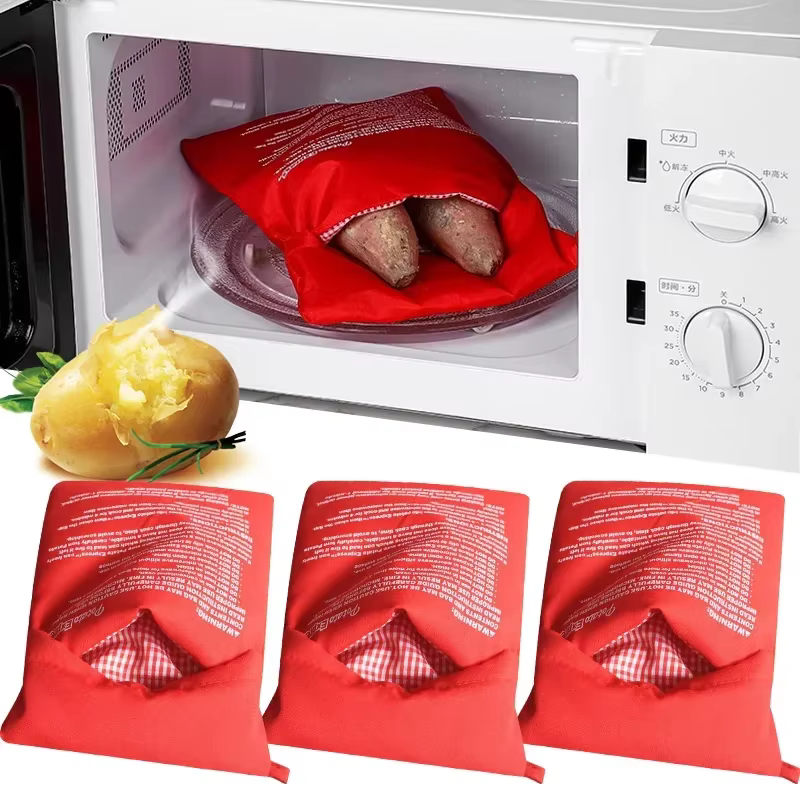 Sac de pommes de terre au micro-ondes réutilisable Express sac de cuiseur