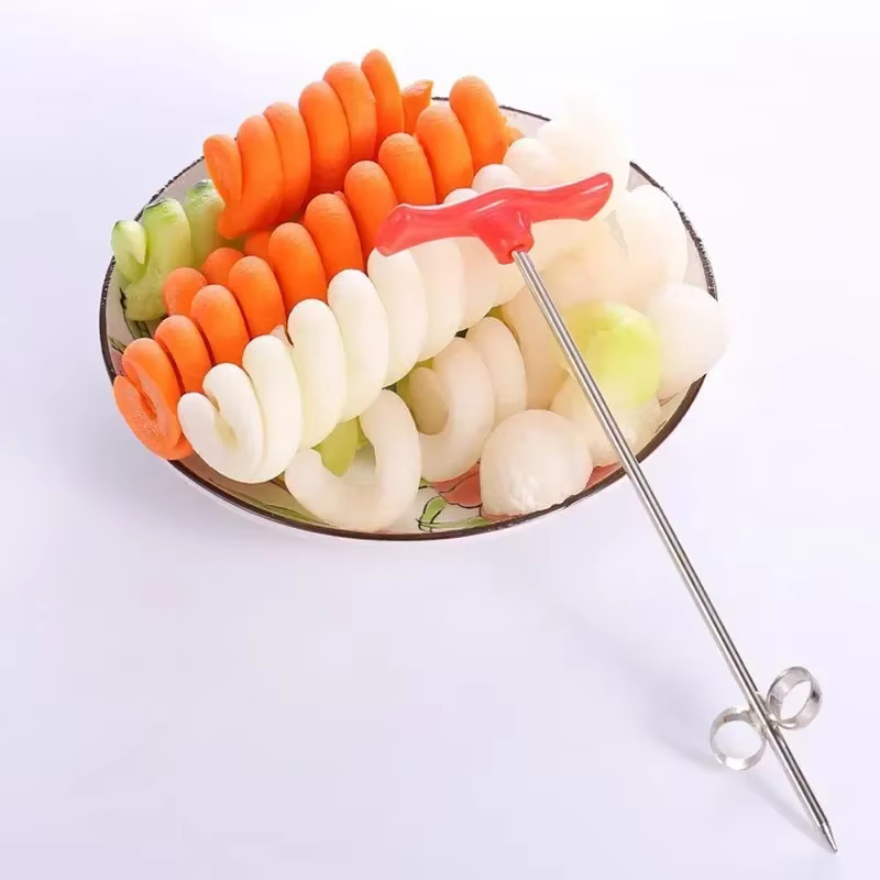 Coupe-légumes trancheuse en spirale pomme de terre carotte concombre salade hachoir facile