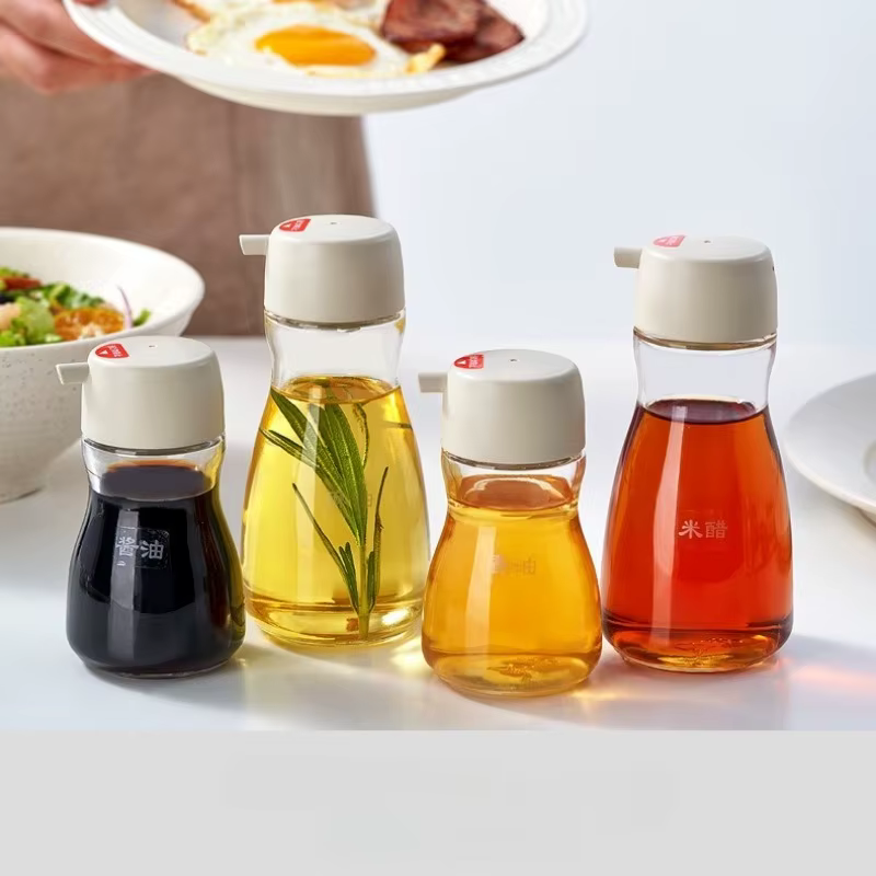 Bouteille d'assaisonnement en verre