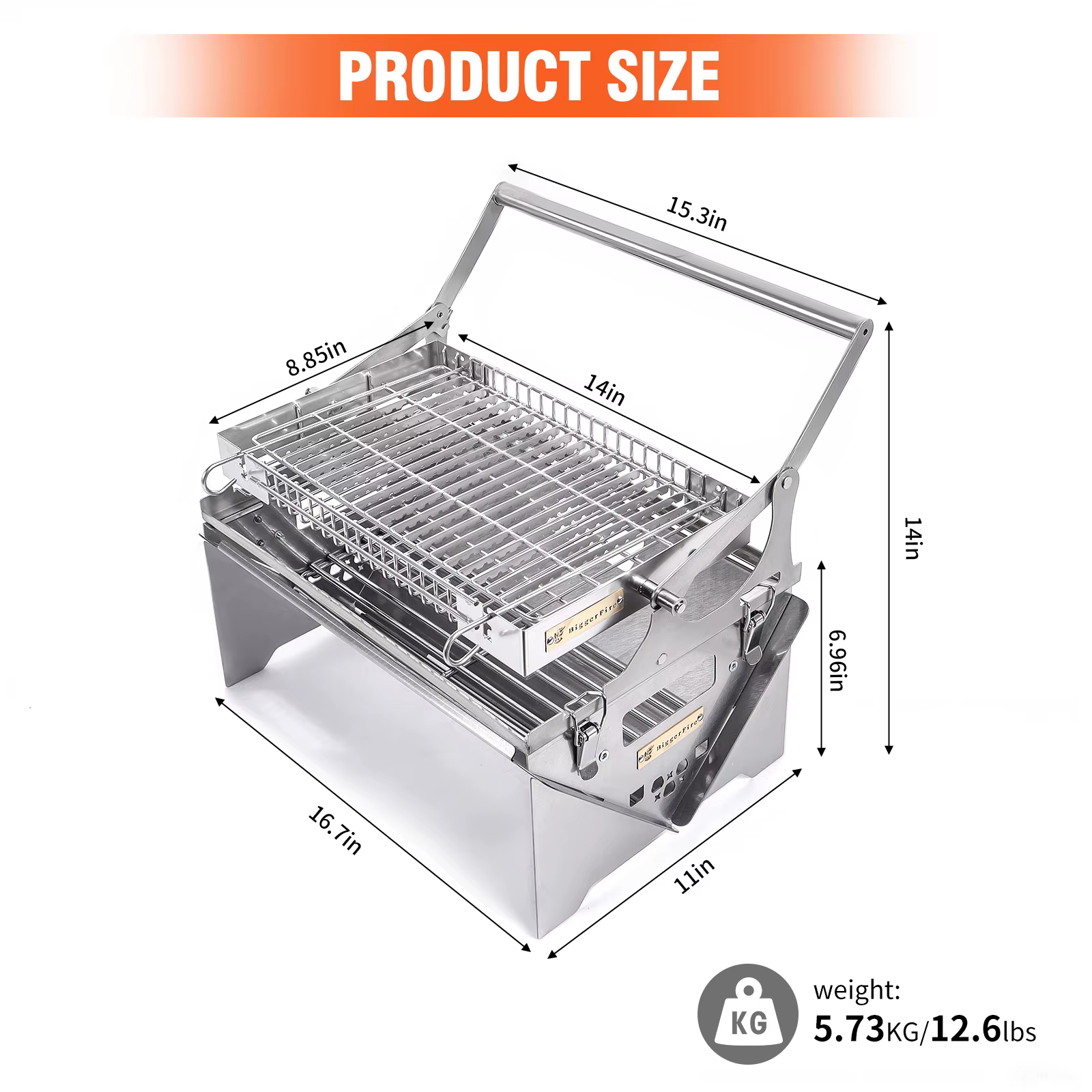 Flip Grill 360 ° Barbecue rotatif