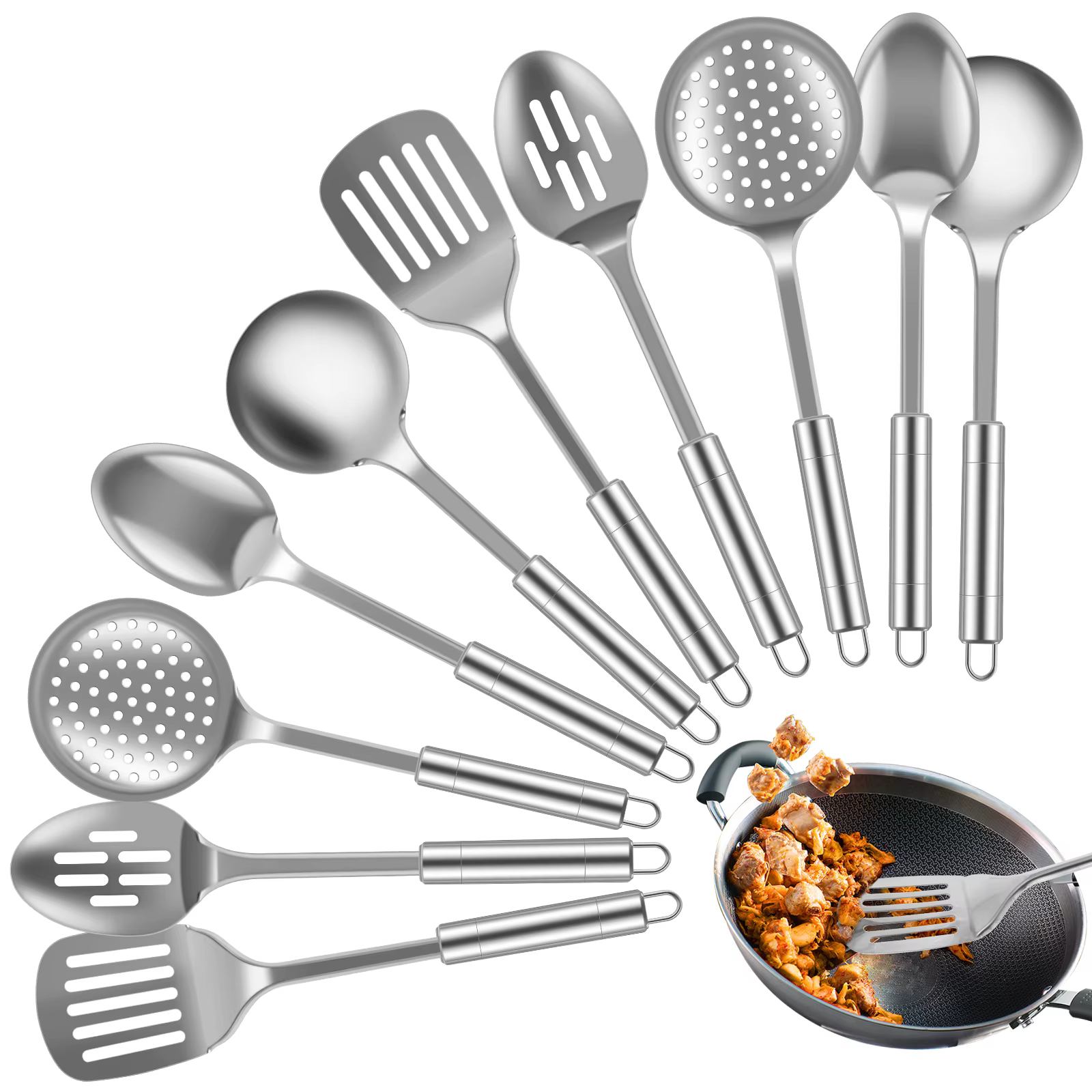 Ensemble d'ustensiles de cuisine