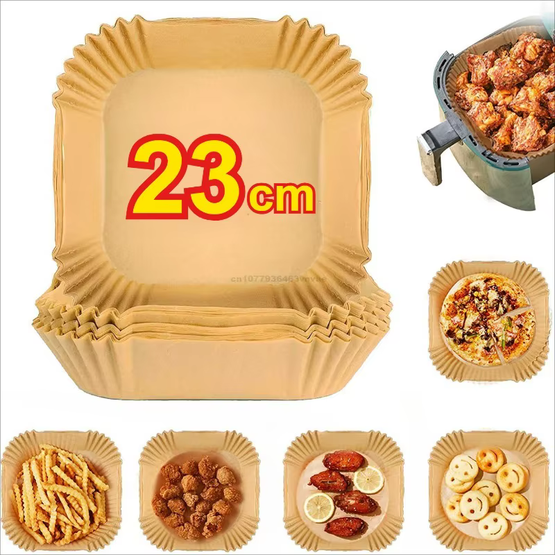 Revêtement en papier pour friteuse à Air de 20cm