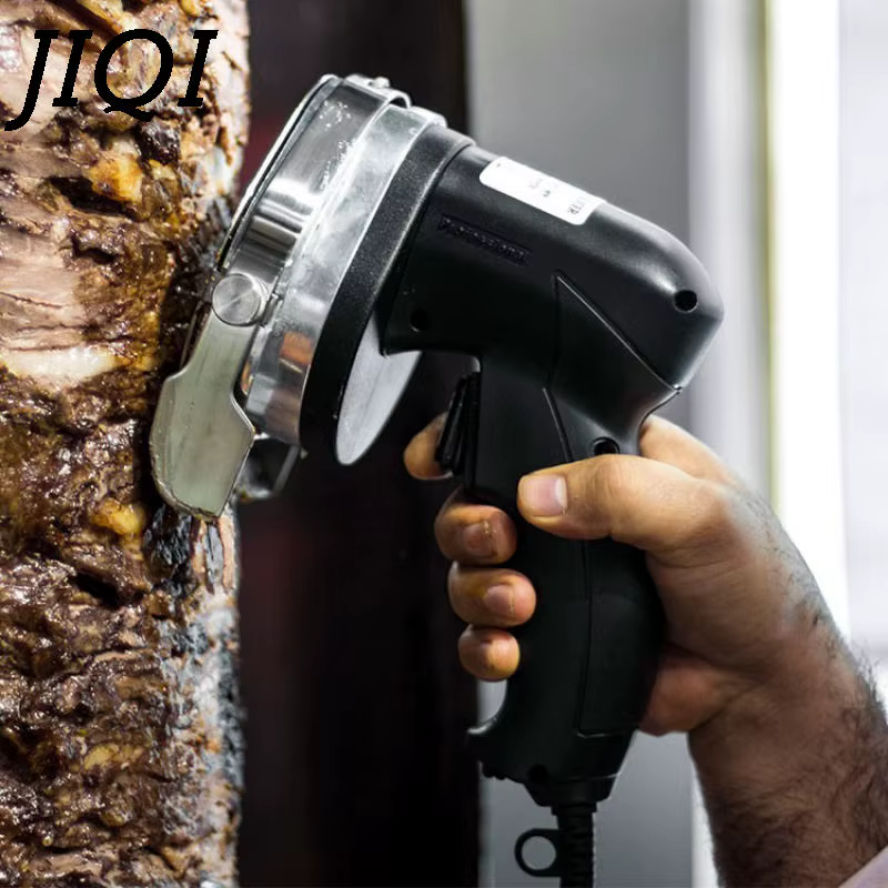 Couteau à Doner avec 2 lames Gyro pour machine à découper la viande