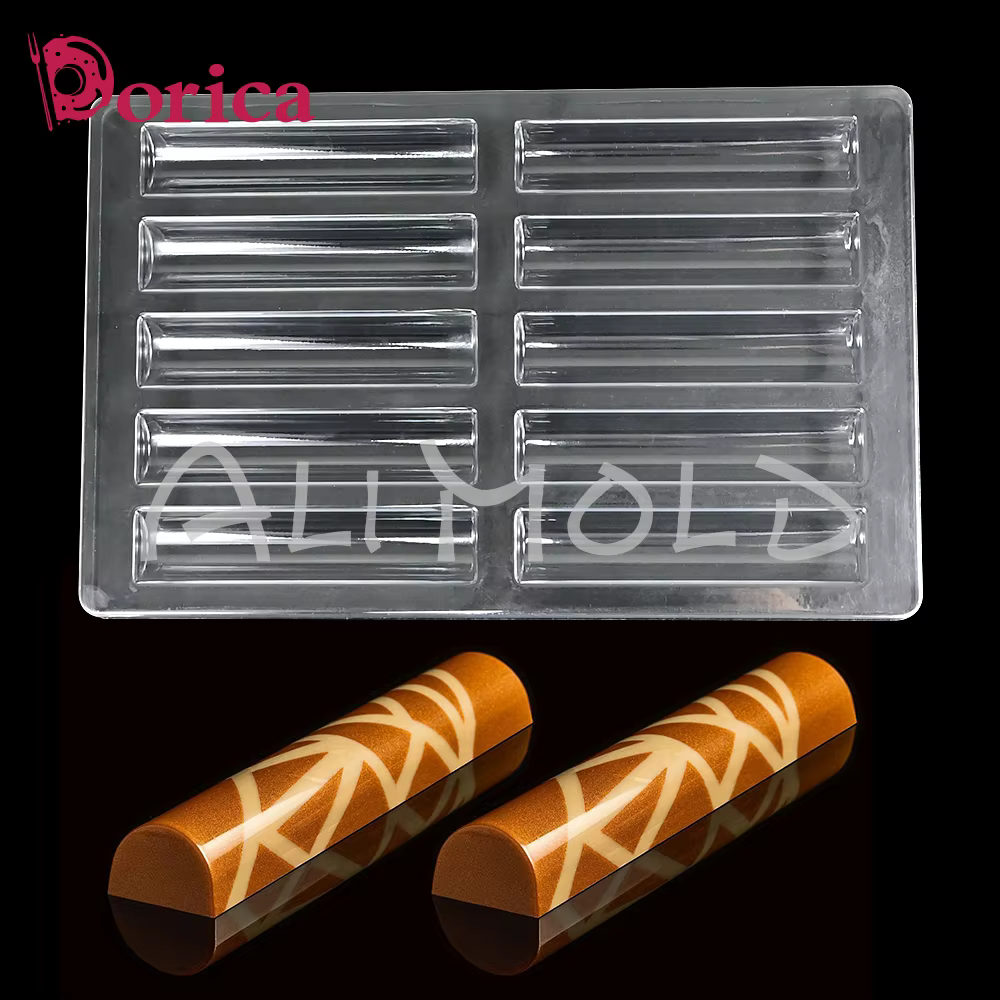 Moule de barre de chocolat professionnel en plastique