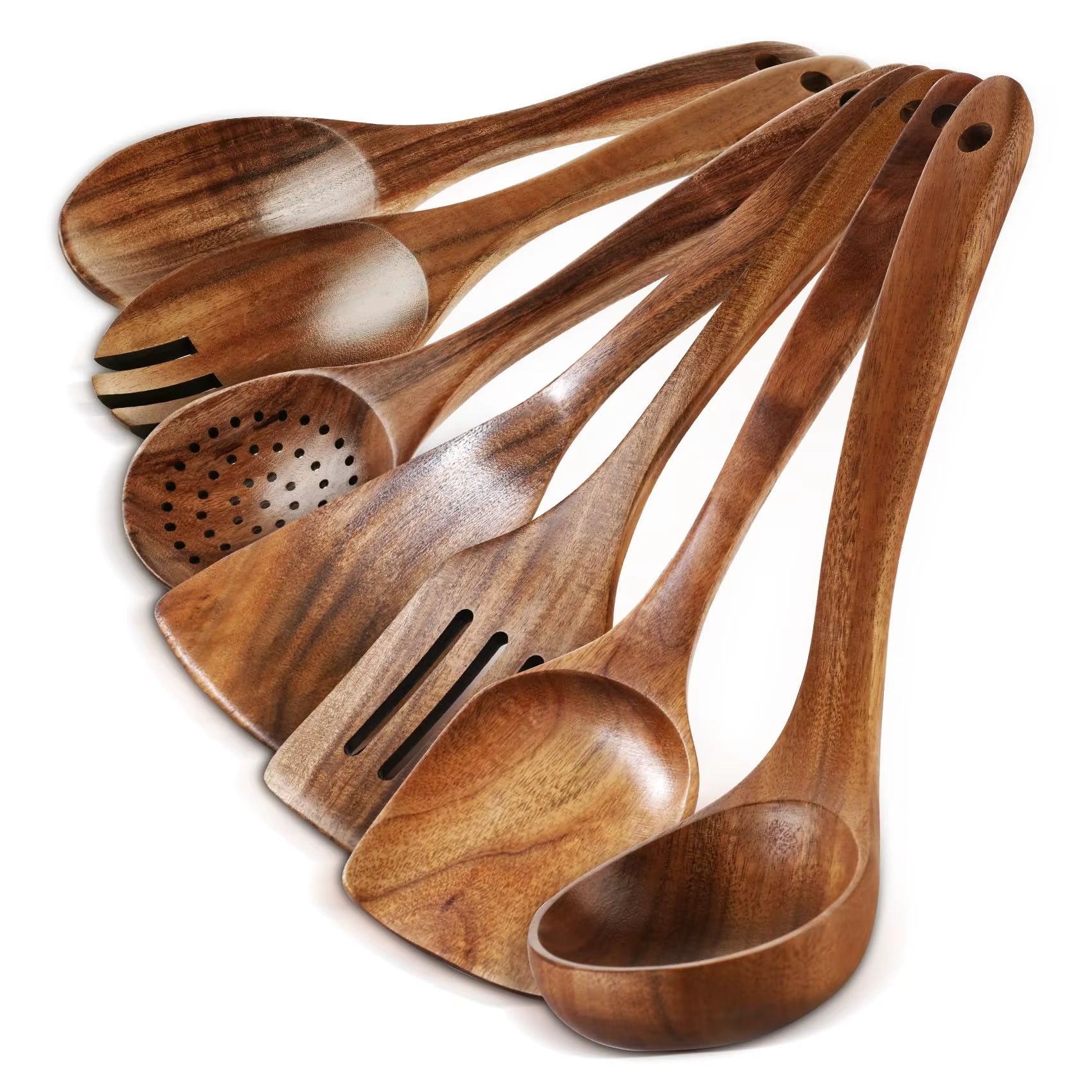Cuillères en bois pour la cuisine