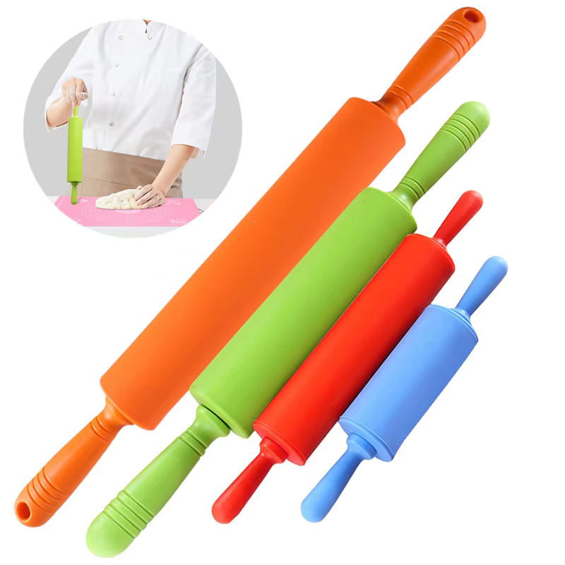 Rouleau à pâte à pâtisserie en plastique antiadhésif