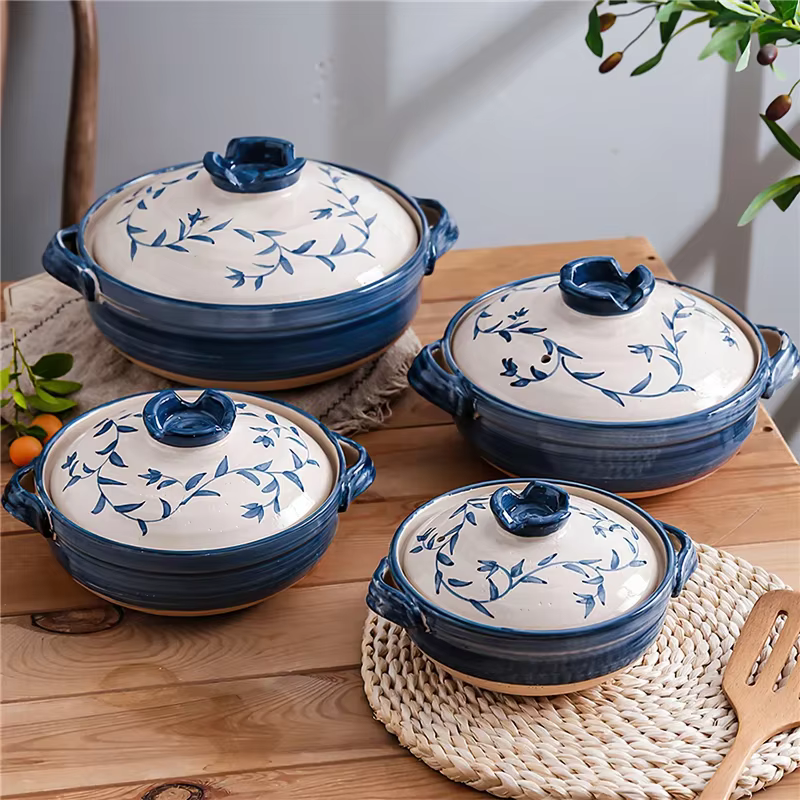 Casserole en céramique de Style japonais
