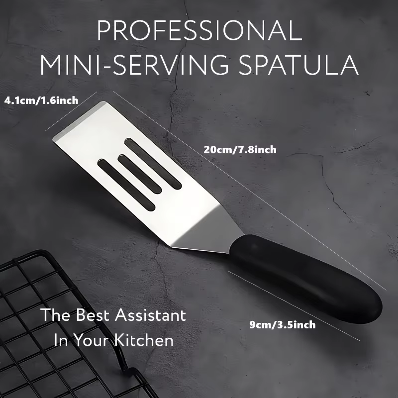 Mini spatule en métal pour la cuisine