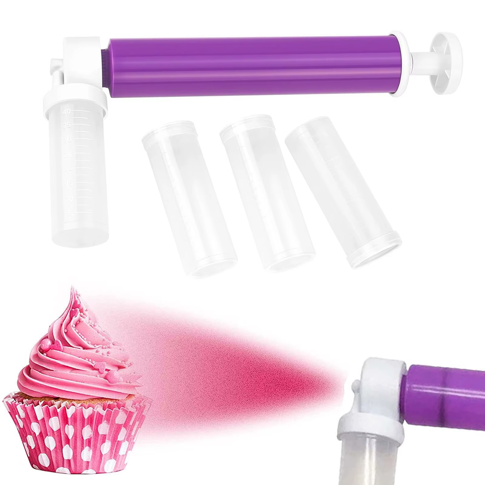 Pistolet aérographe pour gâteaux