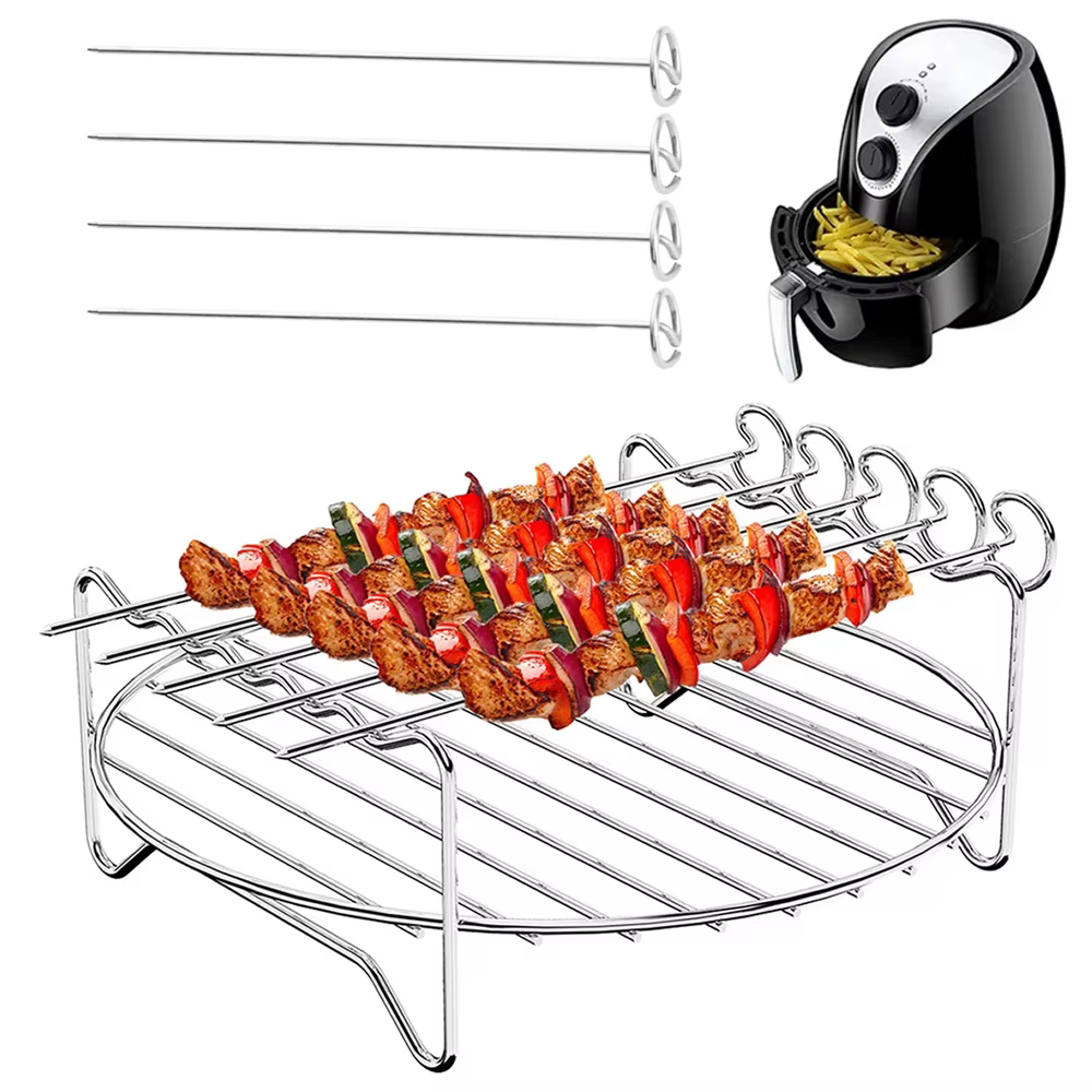 Plateau de support en acier inoxydable pour friteuse à Air et supports à vapeur