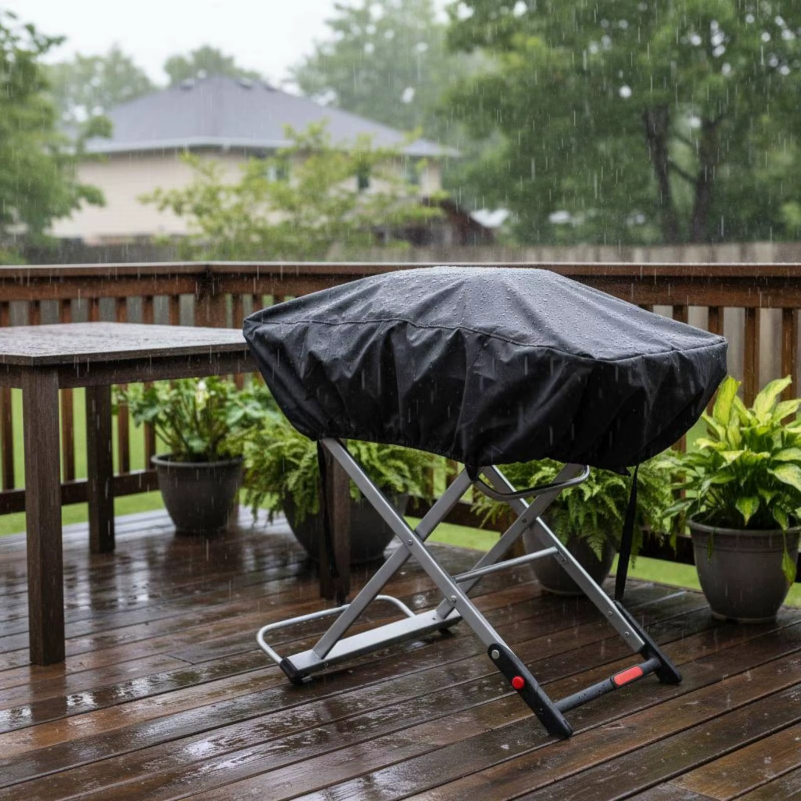 Housse de barbecue à couverture intégrale
