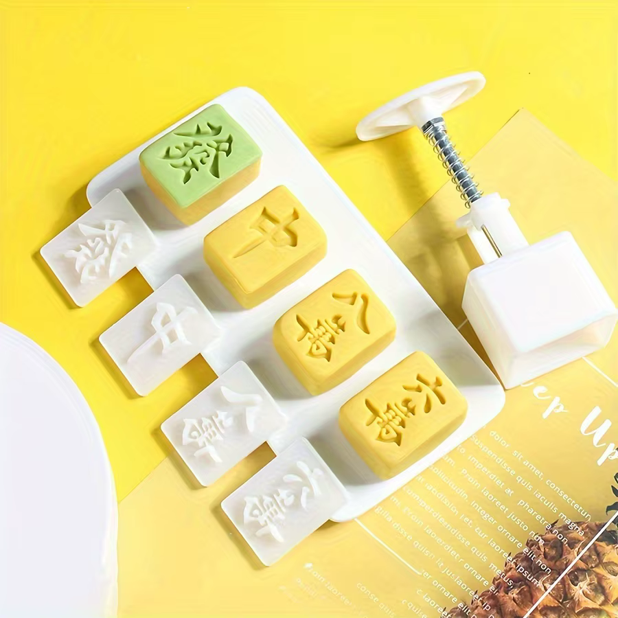 Moule à pâtisserie en forme de Mahjong
