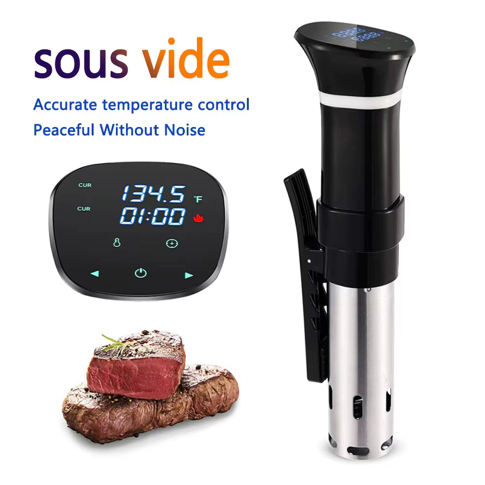 Sous Vide WIFI 1100 W haute puissance avec fonction mijoteuse minuterie 99 heures et cuisson
