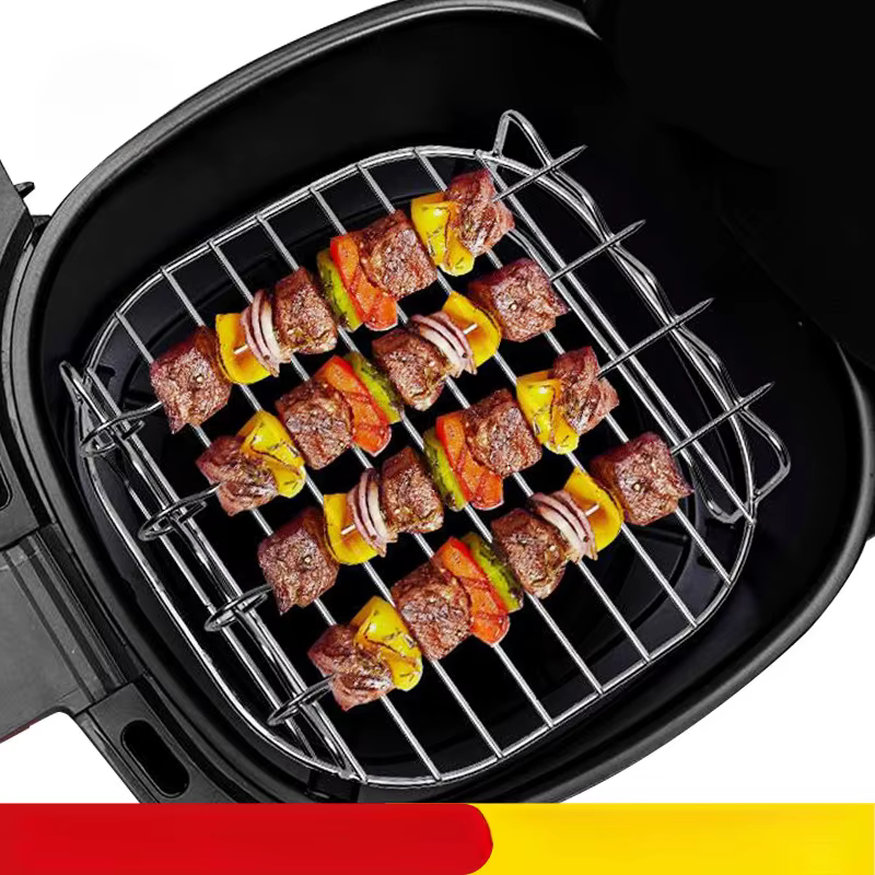 Ensemble de gril d'extérieur avec brochettes