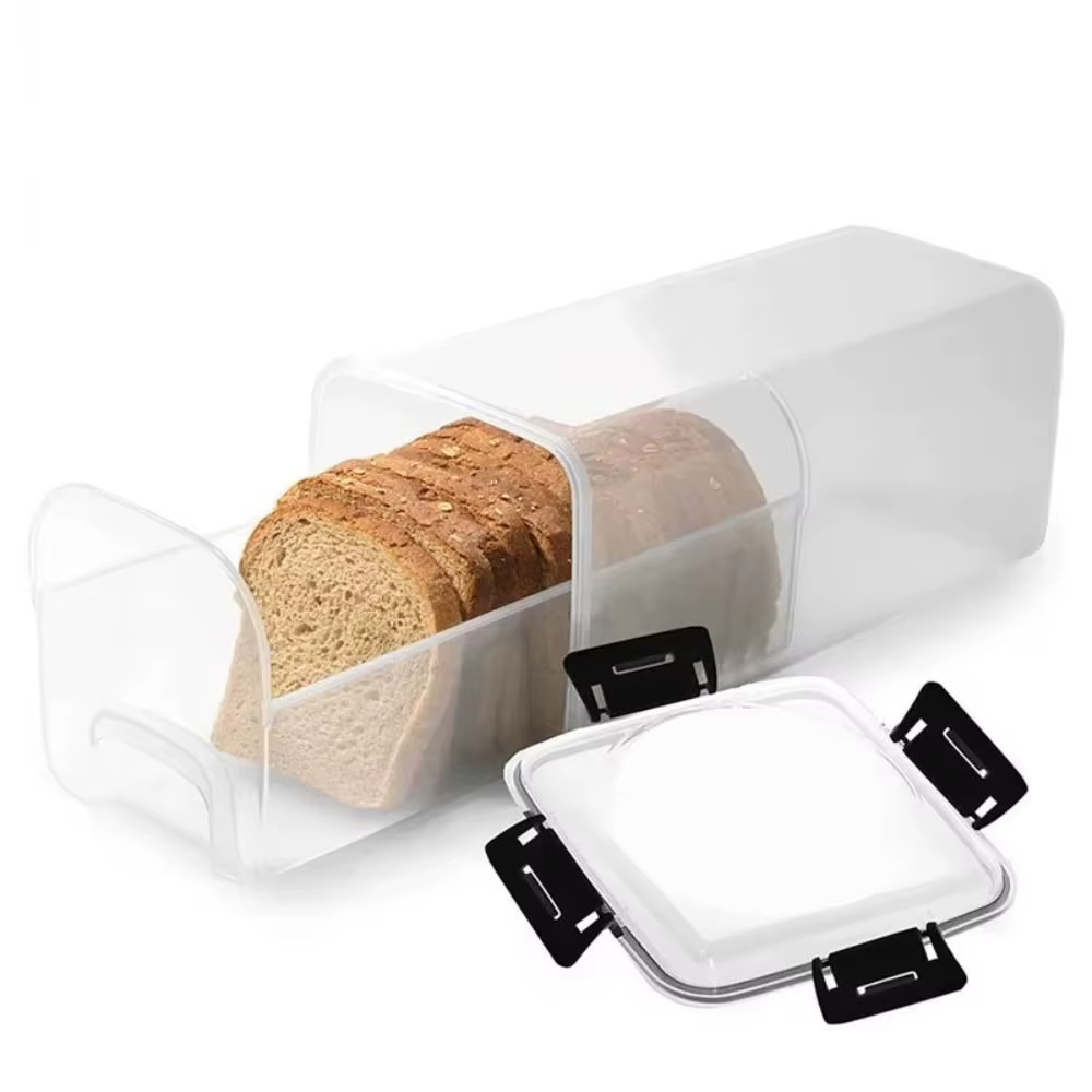 Boîte de conservation du pain en plastique