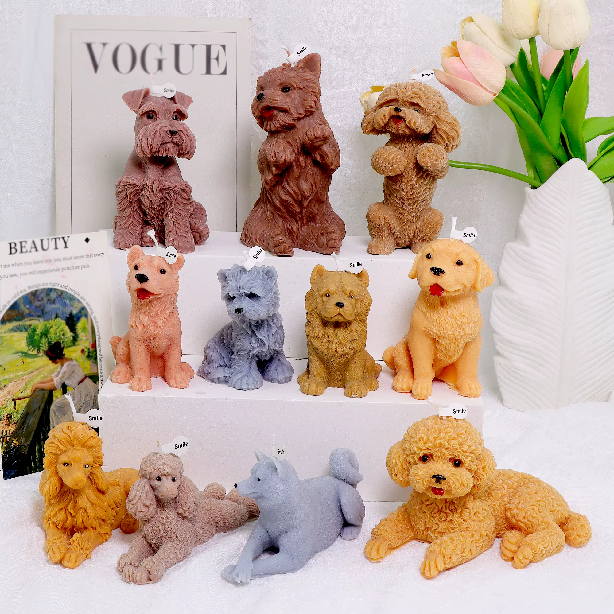 Moule 3D pour chiot, Animal
