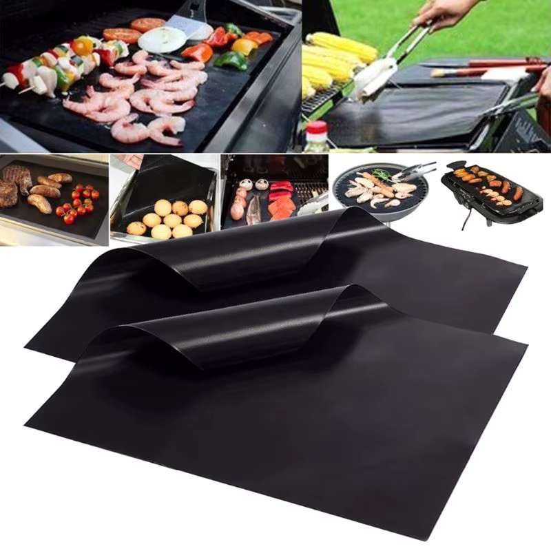 Tapis de cuisson antiadhésif pour barbecue