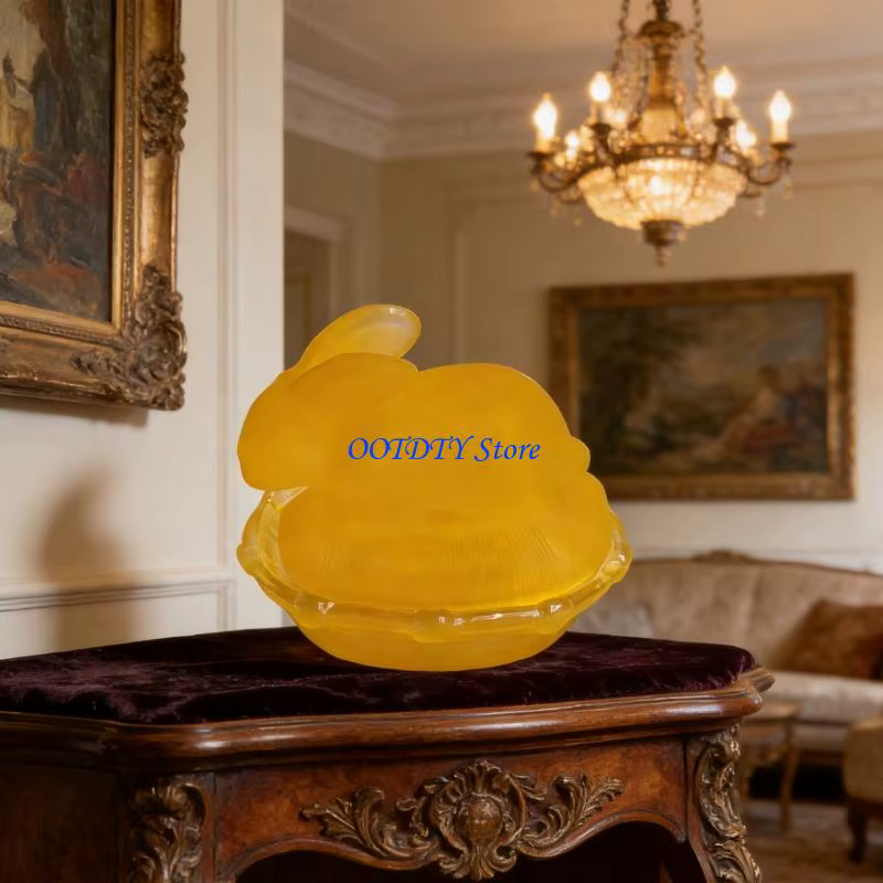 367A joli bol rangement en verre