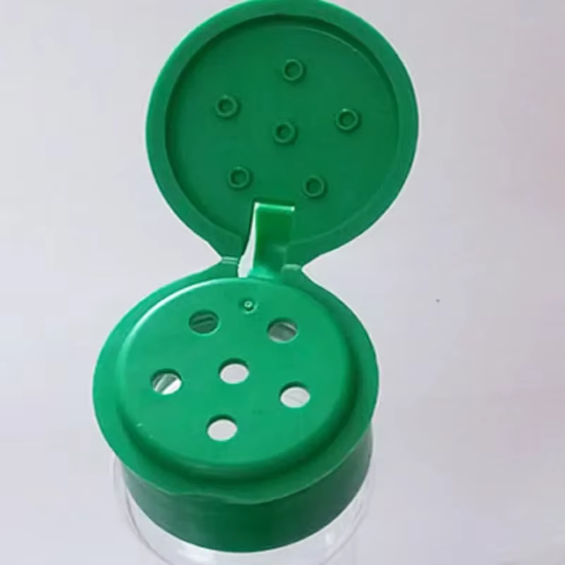 Pots à épices transparents en plastique