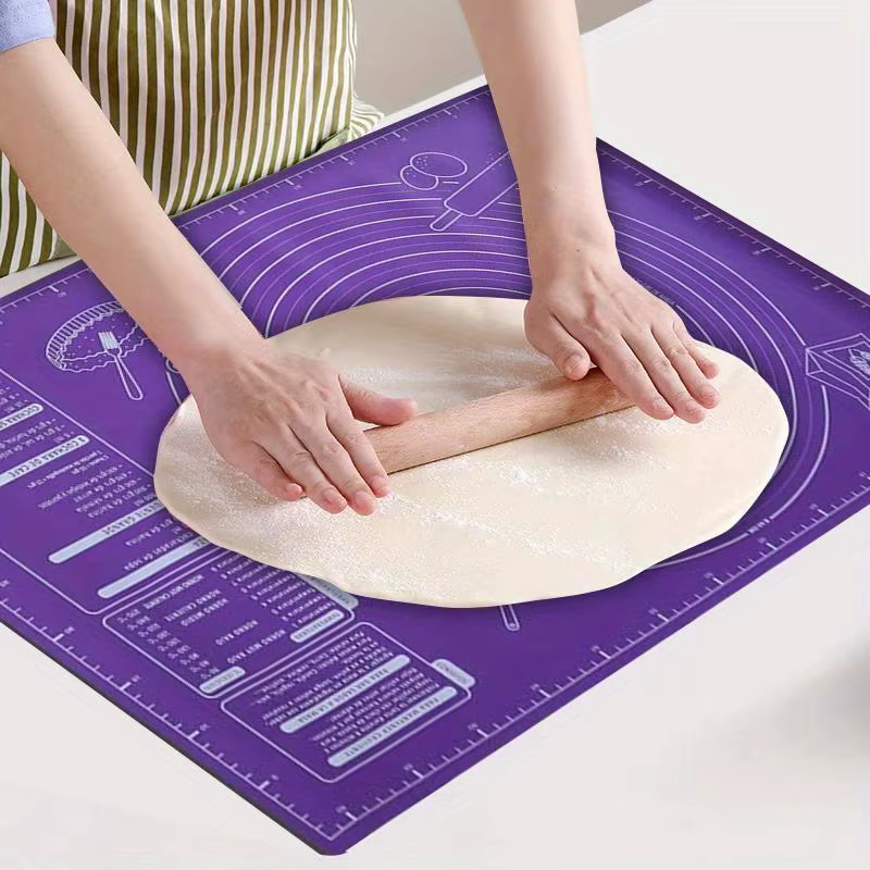 Tampon en Silicone tapis de cuisson feuille pétrissage pâte