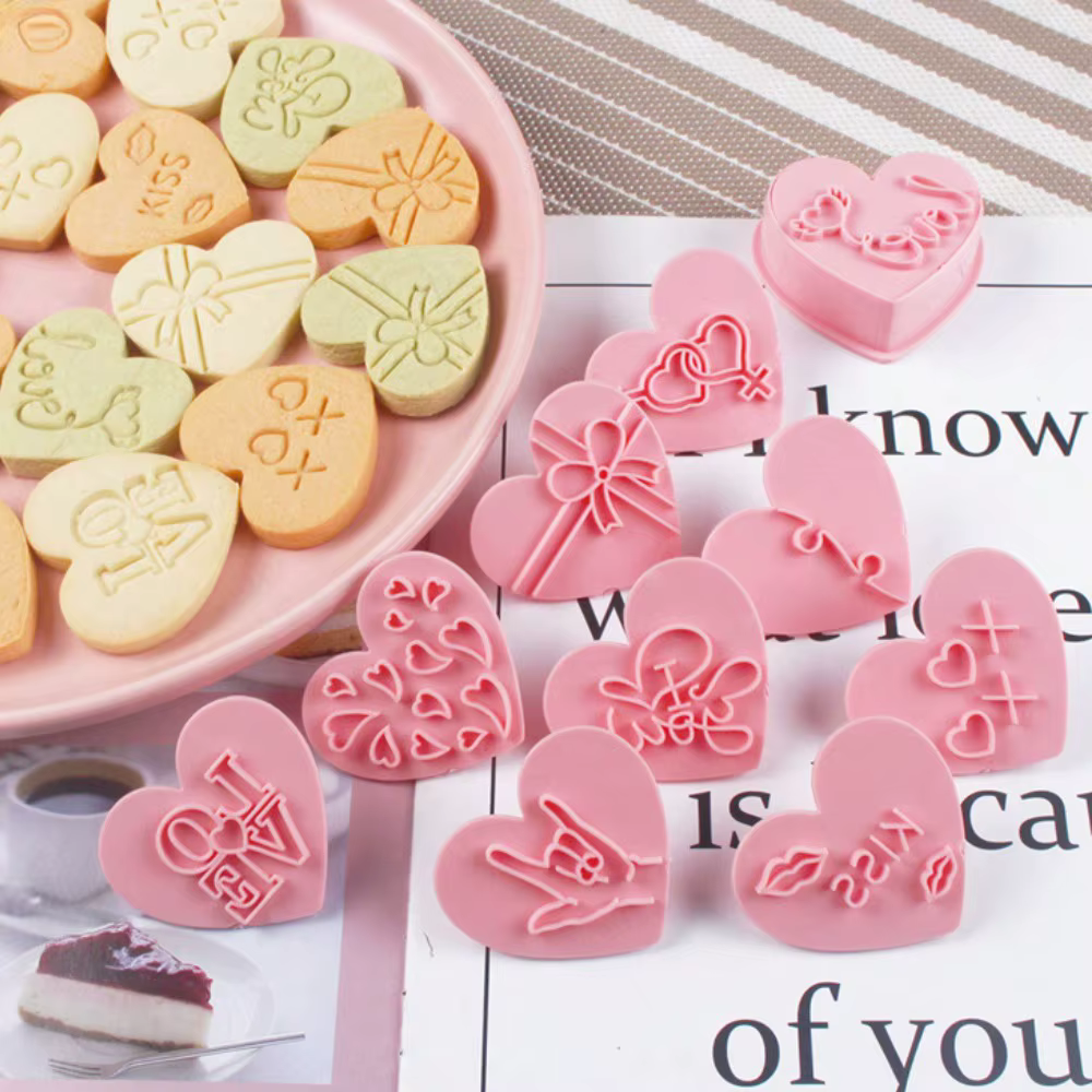 Emporte-pièces en forme de cœur pour la saint-valentin