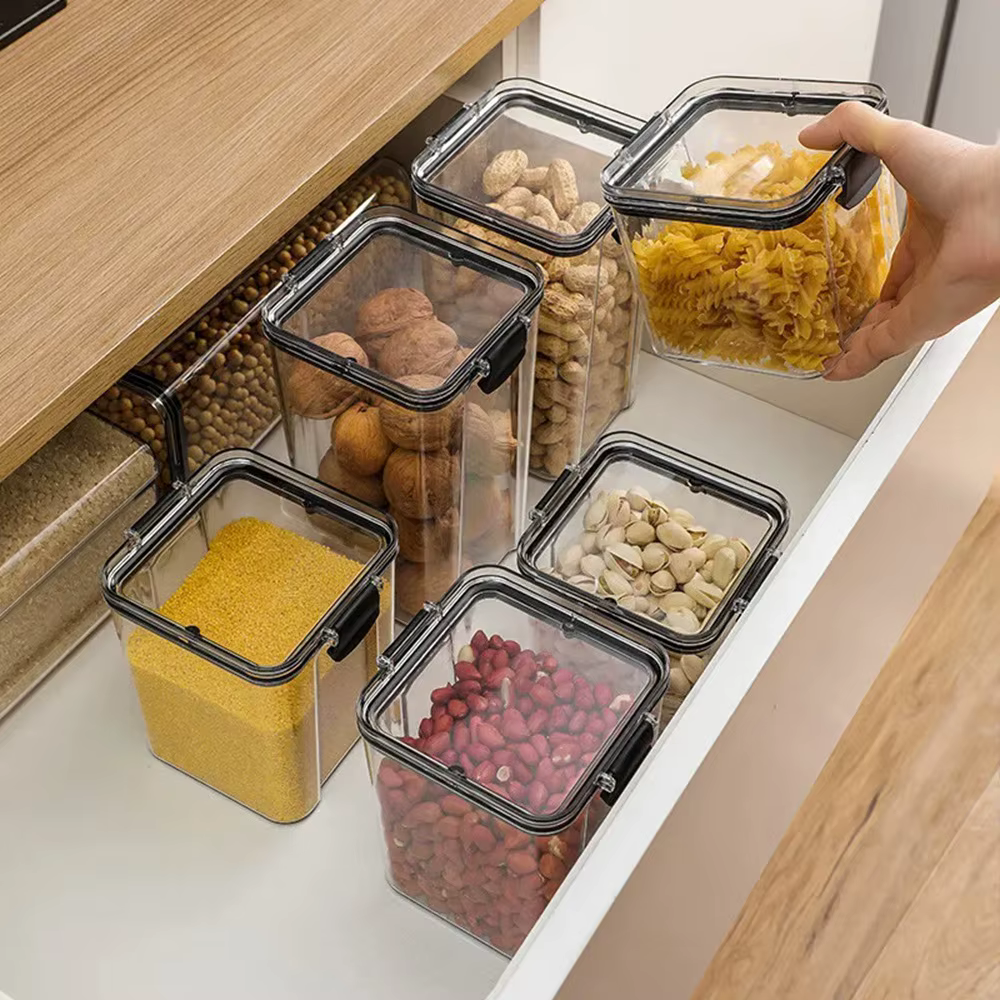 Boîte de rangement alimentaire avec couvercle