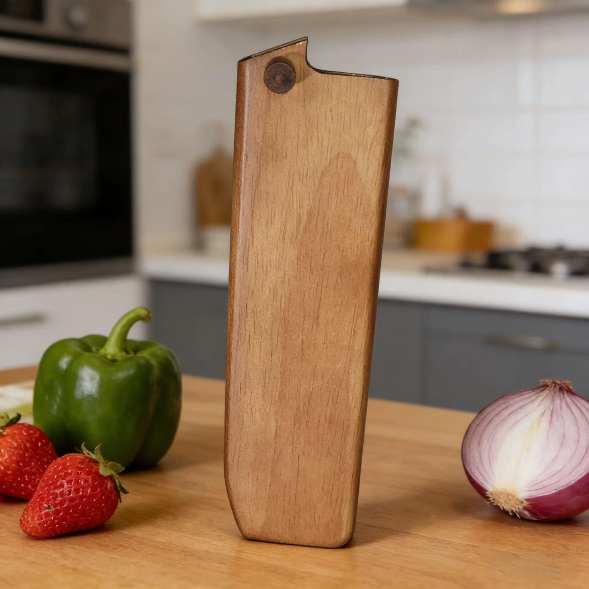 Gaine de couteau en bois de noyer de haute qualité