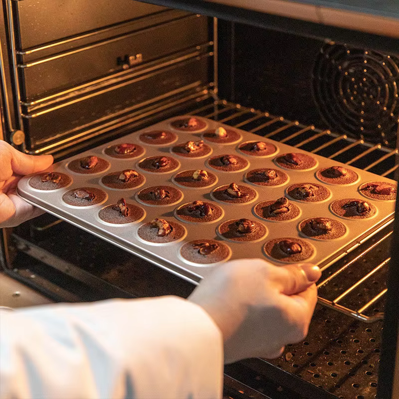 Moule antiadhésif rond à 30 trous pour macarons