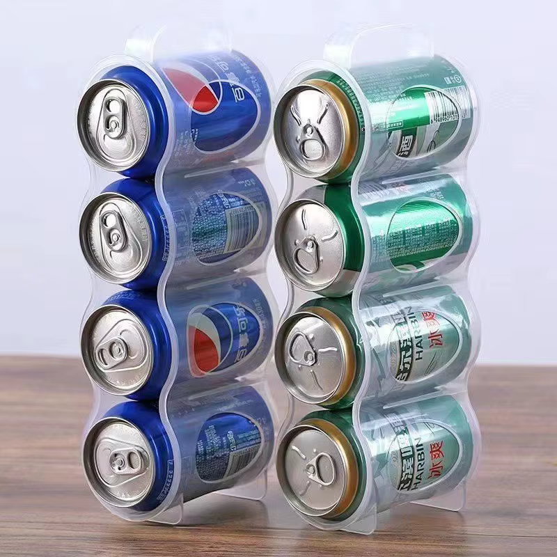 Boîte de rangement au réfrigérateur pour produits en conserve