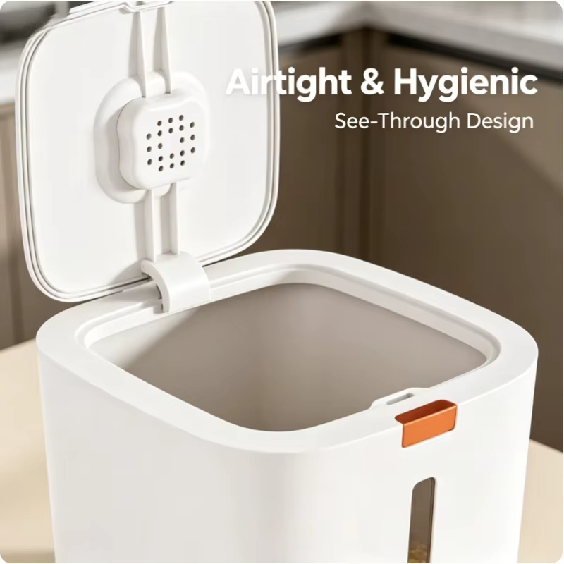 Boîte de rangement hermétique pour riz de 10 kg
