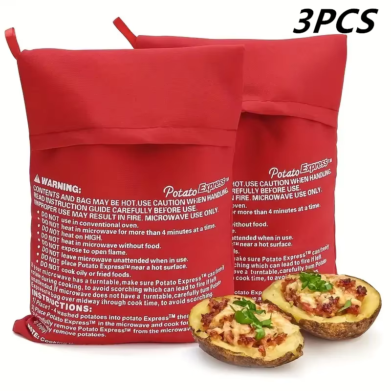 Fournitures de cuisine sac de pommes de terre micro-ondes sac