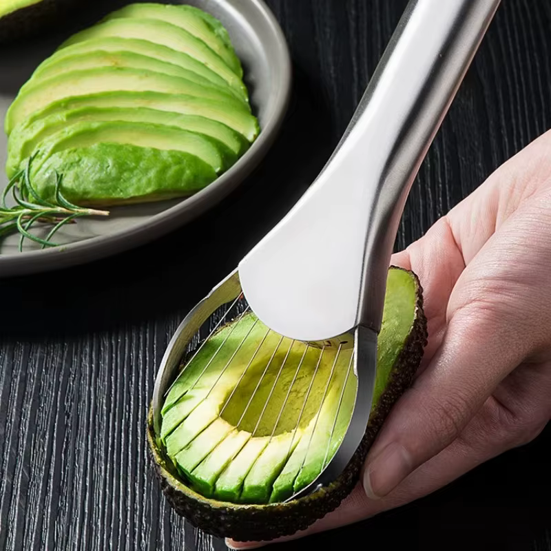 Couteaux à avocat en acier inoxydable