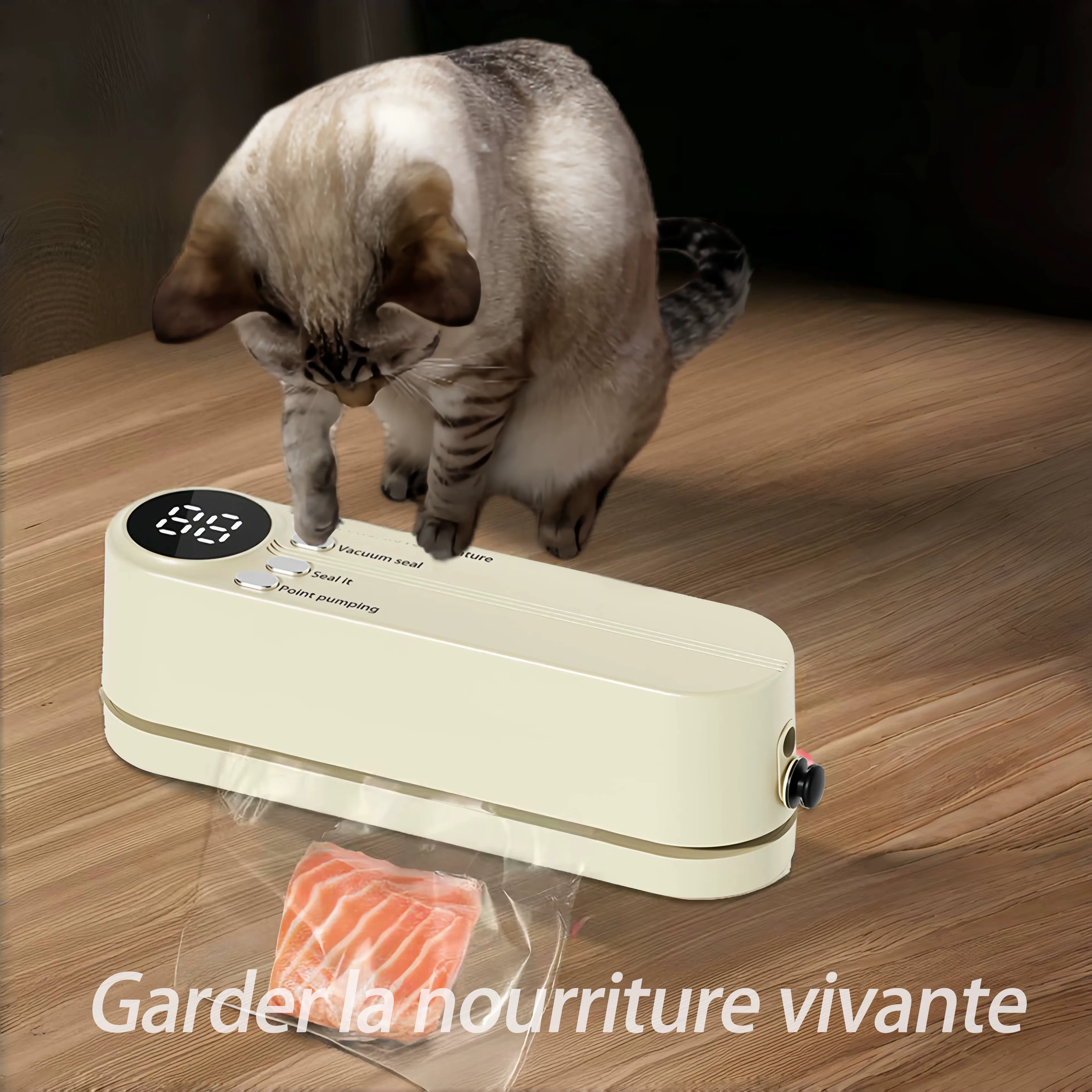 Machine à sceller sous vide compacte rapide