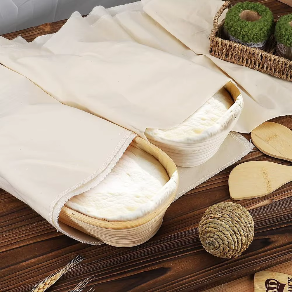1 pièces nouvelle preuve lin Fermenté tissu Couche pâtisserie pâte boulangers casseroles Baguettes pain