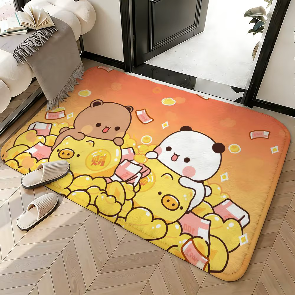 Tapis doux absorbant et antidérapant