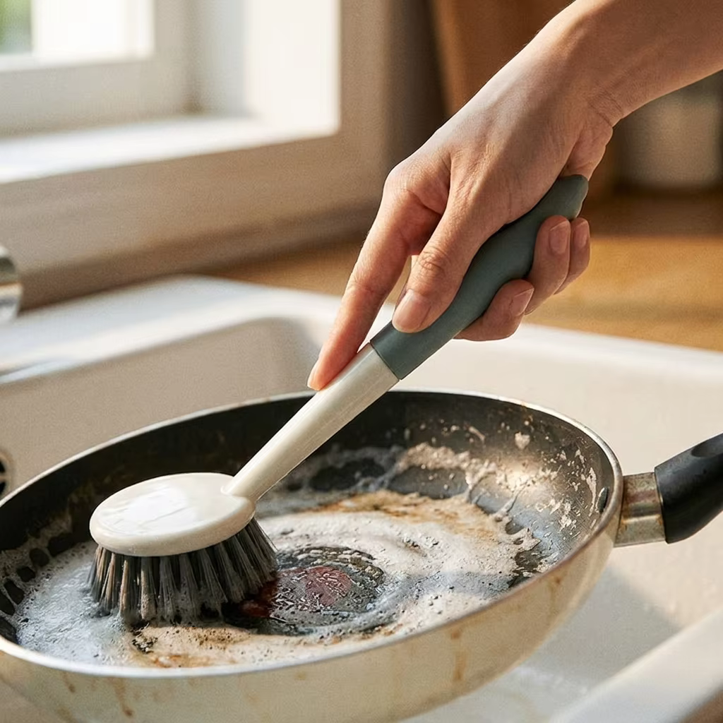 Brosse de nettoyage de cuisine suspendue