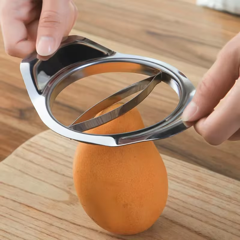 Ensemble d'outils pour mangue en acier inoxydable – Trancheuse