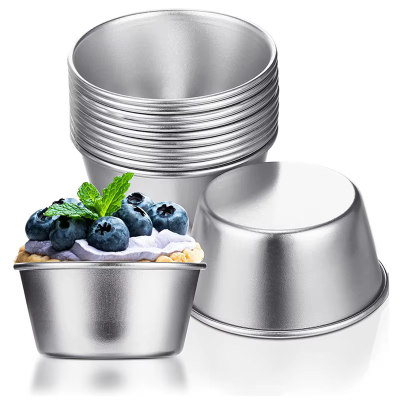 Promotion! Moules à pudding individuels antiadhésifs