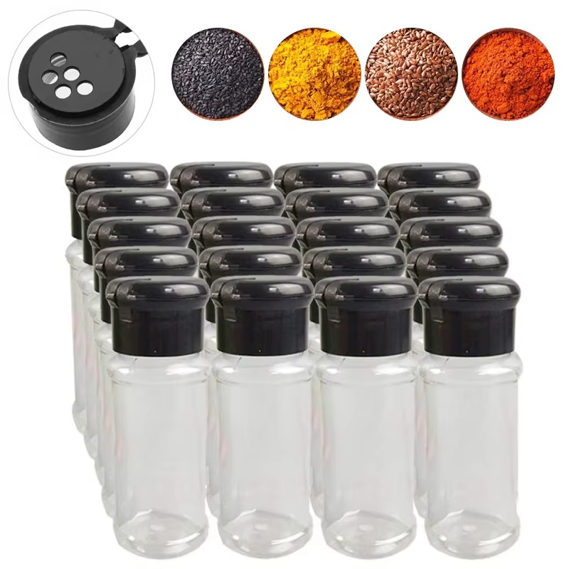 10/20 pièces bouteille d'épices poivre noir assaisonnement pot
