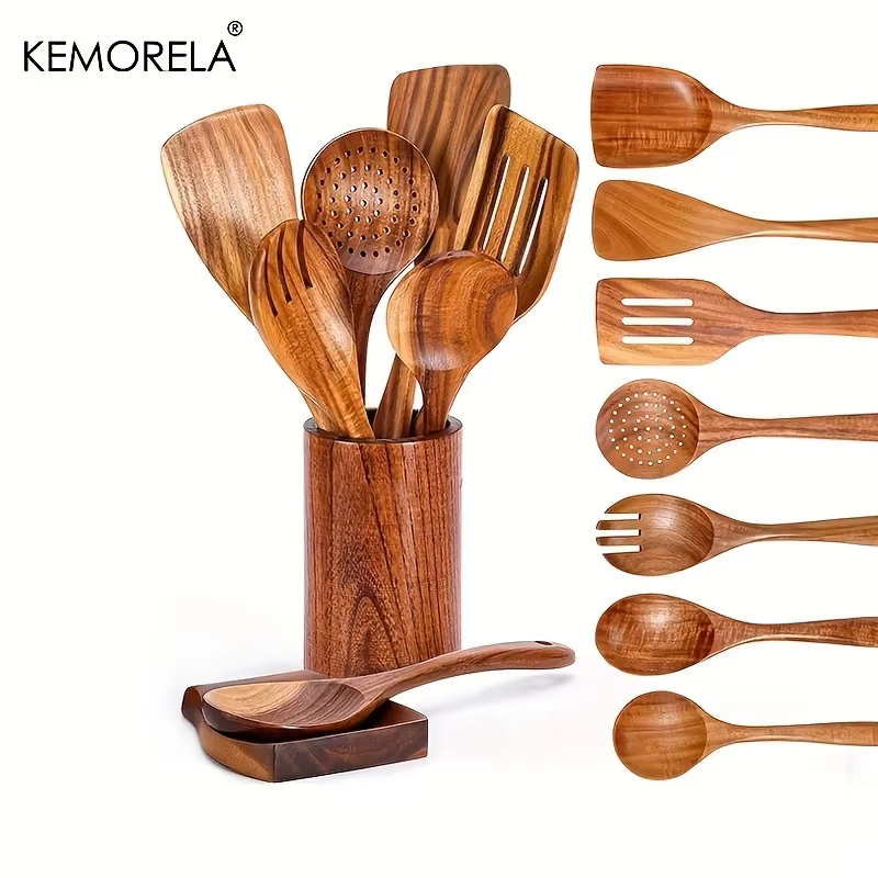 Cuillères en bois pour la cuisine